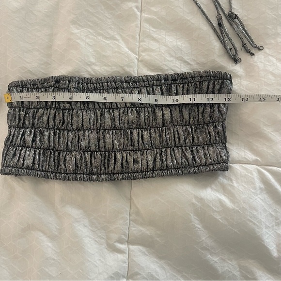 Future Collective Silver Skirt and Top - Picture 8 of 10